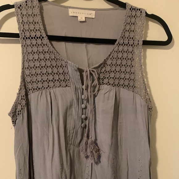 Grey blouse for summer - Picture 2 of 6